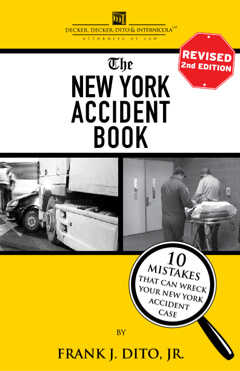 The New York Accident Book book cover